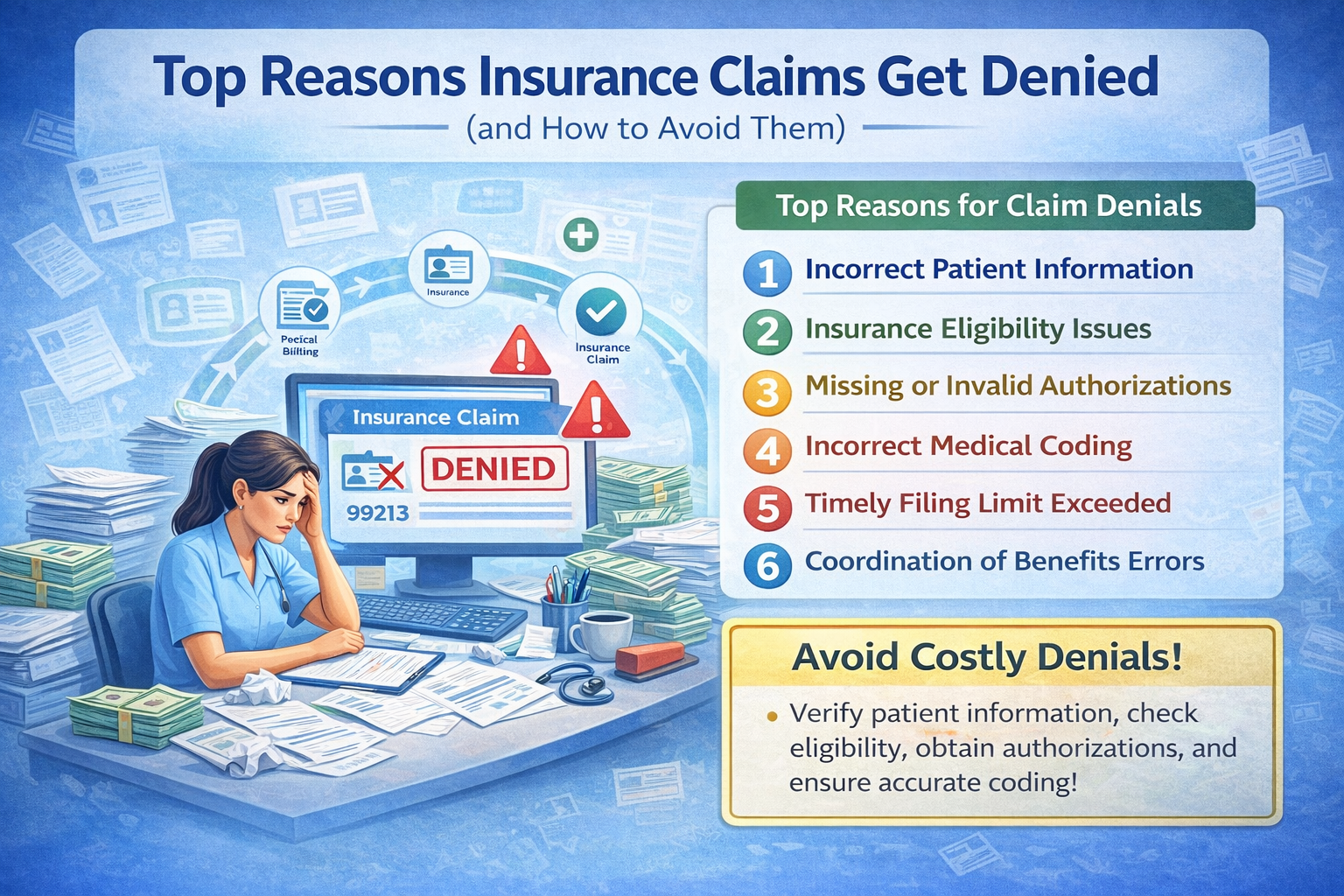 Reasons Insurance Claims Get Denied